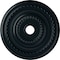 Ekena Millwork Cole Ceiling Medallion (Fits Canopies up to 9 1/8"), 25 3/8"OD x 3 3/8"ID x 1 3/8"P, Night Shade CM25CONSF - alternate 1